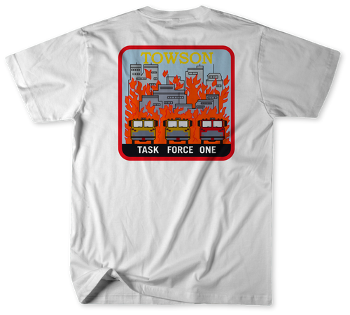 Unofficial Baltimore County Fire Department Station 1 Shirt v2