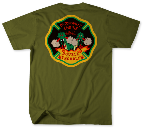 Unofficial Baltimore County Fire Department Station 4 Shirt 