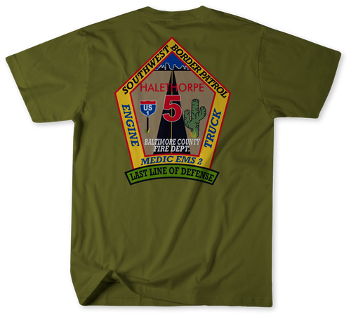Unofficial Baltimore County Fire Department Station 5 Shirt v1