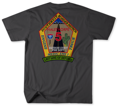 Unofficial Baltimore County Fire Department Station 5 Shirt v1