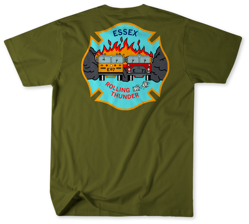 Unoficial Baltimore County Fire Department Station 7 Shirt v1