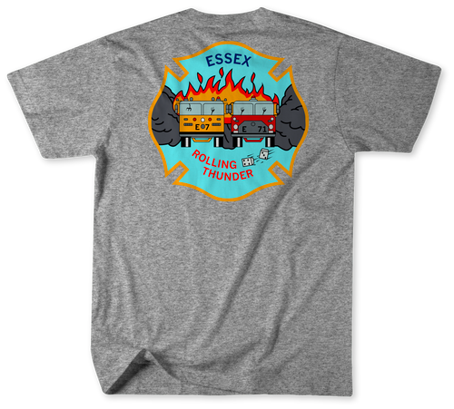 Unoficial Baltimore County Fire Department Station 7 Shirt v1