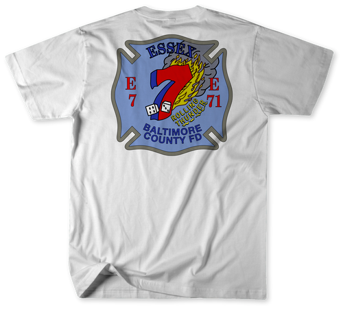 Unoficial Baltimore County Fire Department Station 7 Shirt v2