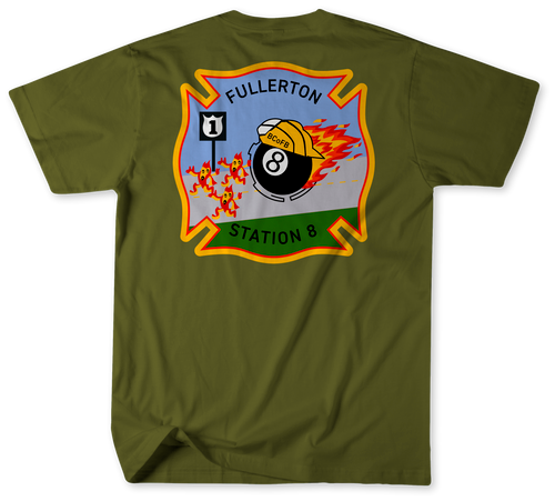 Unofficial Baltimore County Fire Department Station 8 Shirt