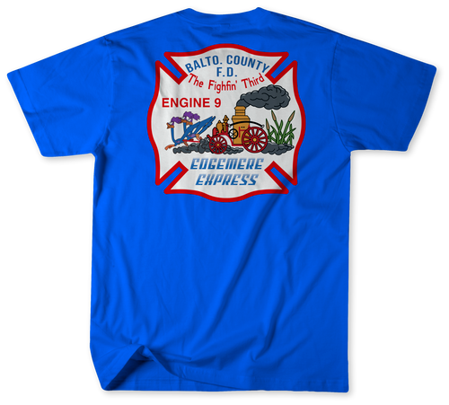 Unofficial Baltimore County Fire Department Station 9 Shirt v2