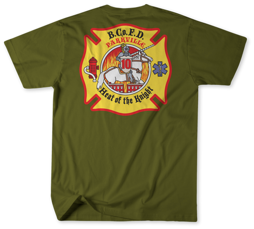 Unofficial Baltimore County Fire Department Station 10 Shirt v1