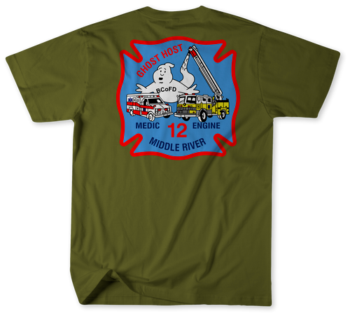 Unofficial Baltimore County Fire Department Station 12 Shirt v1