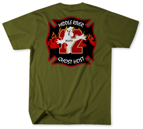 Unofficial Baltimore County Fire Department Station 12 Shirt v2