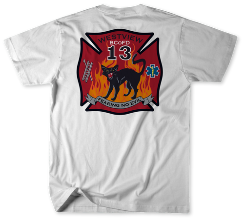 Unofficial Baltimore County Fire Department Station 13 Shirt v2