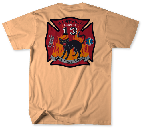 Unofficial Baltimore County Fire Department Station 13 Shirt v2
