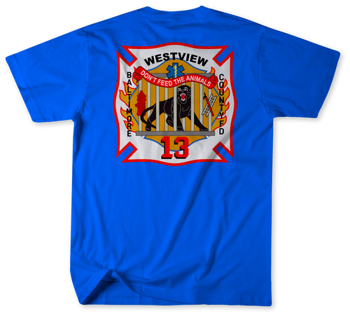 Unofficial Baltimore County Fire Department Station 13 Shirt v3