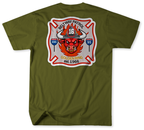 Unofficial Baltimore County Fire Department Station 16 Shirt v1