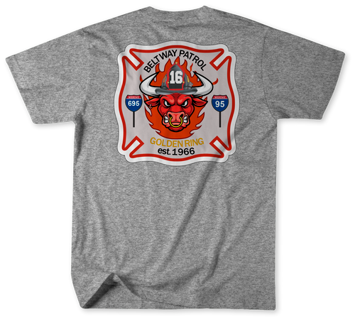 Unofficial Baltimore County Fire Department Station 16 Shirt v1