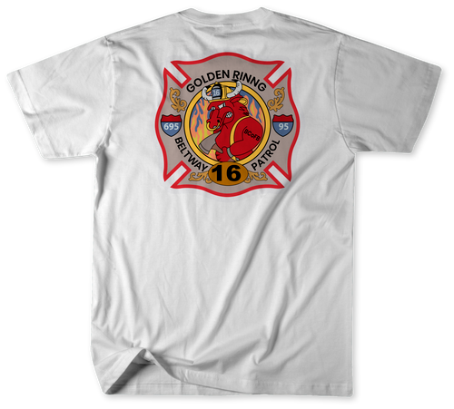 Unofficial Baltimore County Fire Department Station 16 Shirt v2