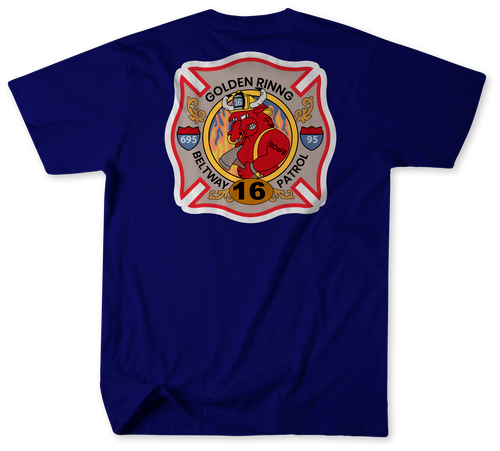 Unofficial Baltimore County Fire Department Station 16 Shirt v2