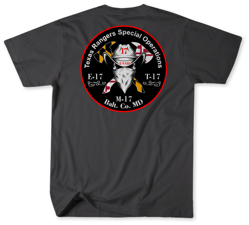 Unofficial Baltimore County Fire Department Station 17 Shirt v2