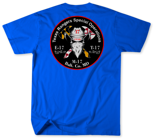 Unofficial Baltimore County Fire Department Station 17 Shirt v2