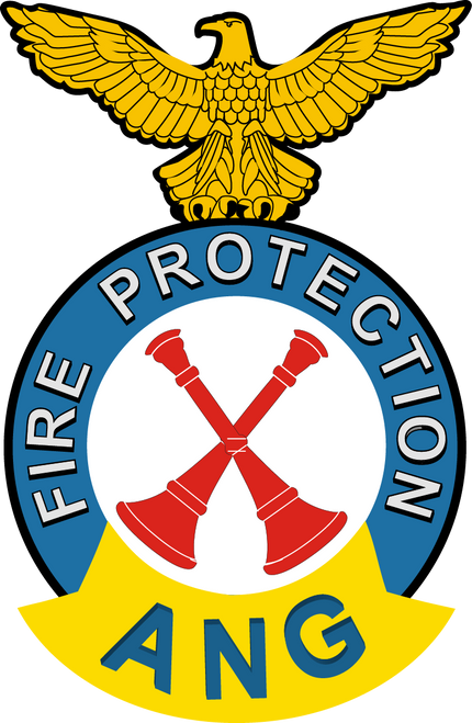 Air National Guard Fire Protection Station Chief Shirt