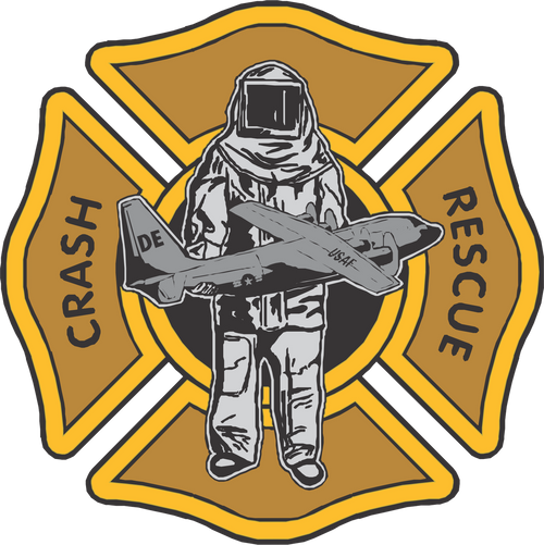 Air National Guard Fire Protection Station Chief Shirt
