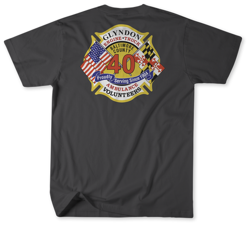 Unofficial Baltimore County Fire Department Station 40 Shirt