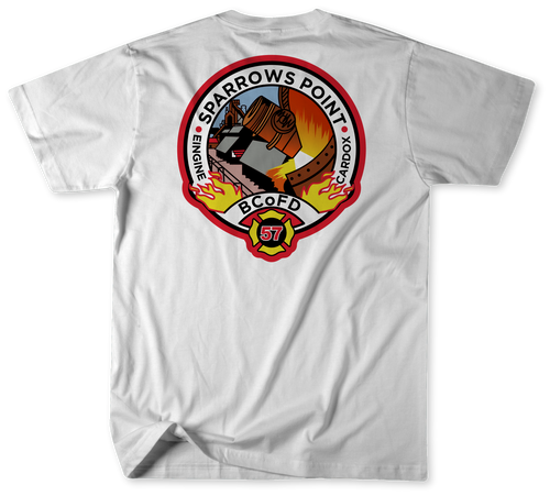Unofficial Baltimore County Fire Department Station 57 Shirt 