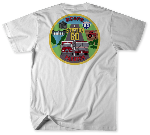 Unofficial Baltimore County Fire Department Station 60 Shirt v2