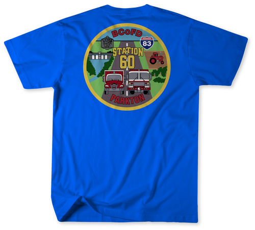 Unofficial Baltimore County Fire Department Station 60 Shirt v2