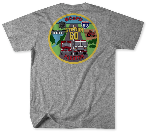 Unofficial Baltimore County Fire Department Station 60 Shirt v2