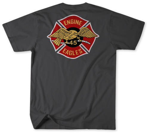 Unofficial FDNY Engine 45 / Ladder 58 / Battalion 18 Shirt v3