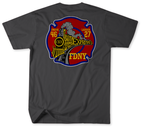Unofficial FDNY Engine 46 / Ladder 27 Shirt v1