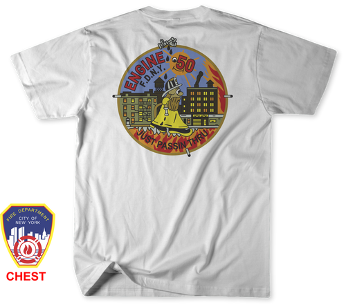 Unofficial FDNY Engine 50 / Ladder 19 / Battalion 26 Shirt v2