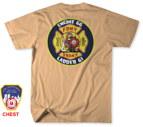Unofficial FDNY Engine 66 / Ladder 61 Shirt v1