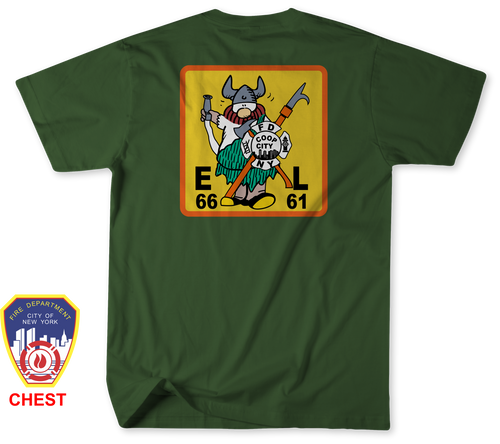 Unofficial FDNY Engine 66 / Ladder 61 Shirt v2