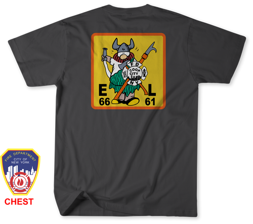 Unofficial FDNY Engine 66 / Ladder 61 Shirt v2