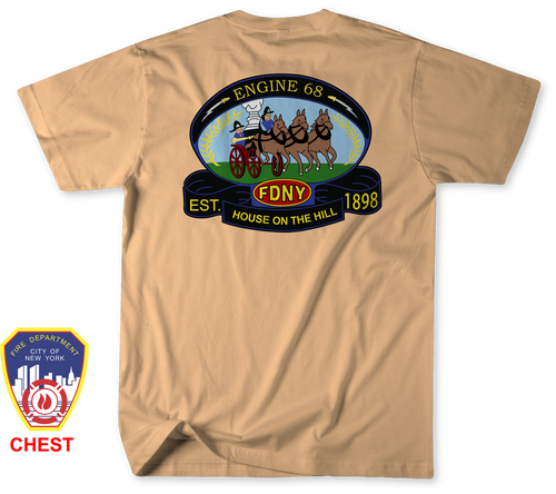 Unofficial FDNY Engine 68 / Ladder 49 Shirt v3