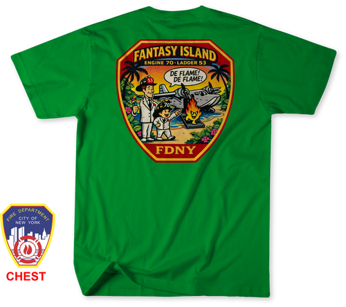 Unofficial FDNY Engine 70 / Ladder 53 Shirt v1