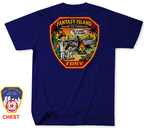 Unofficial FDNY Engine 70 / Ladder 53 Shirt v1
