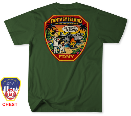 Unofficial FDNY Engine 70 / Ladder 53 Shirt v1
