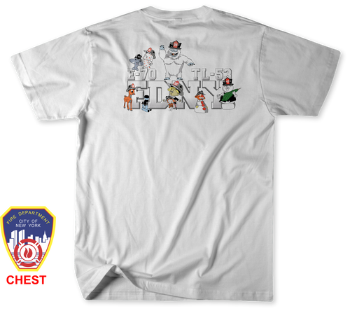 Unofficial FDNY Engine 70 / Ladder 53 Shirt v4