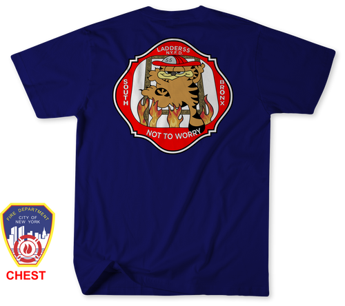 Unofficial FDNY Engine 71 / Ladder 55 / Division 6 Firehouse Shirt v1