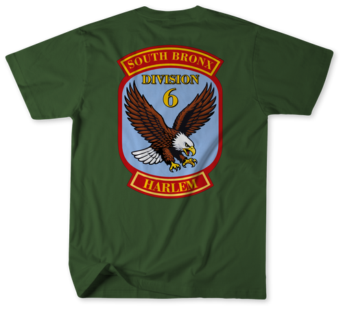 Unofficial FDNY Engine 71 / Ladder 55 / Division 6 Firehouse Shirt v3