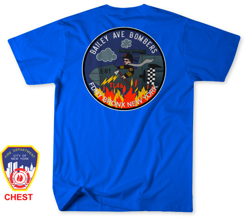 Unofficial FDNY Engine 81 / Ladder 46 Shirt v2