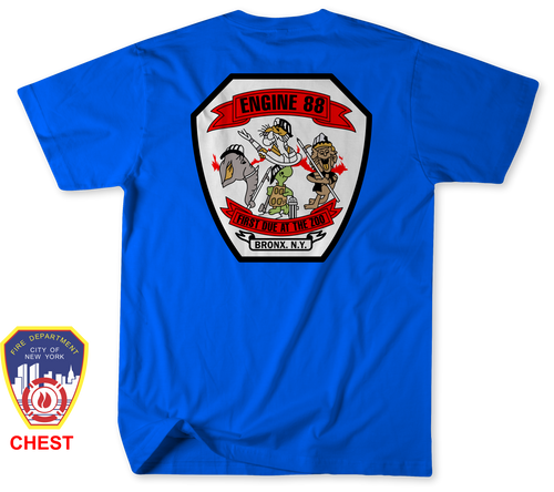 Unofficial FDNY Engine 88 / Ladder 38 Shirt v2