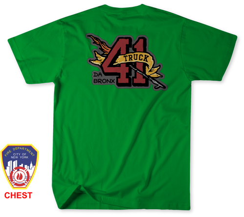 Unofficial FDNY Engine 90 / Ladder 41 Shirt v2