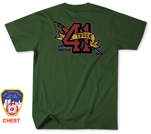 Unofficial FDNY Engine 90 / Ladder 41 Shirt v2