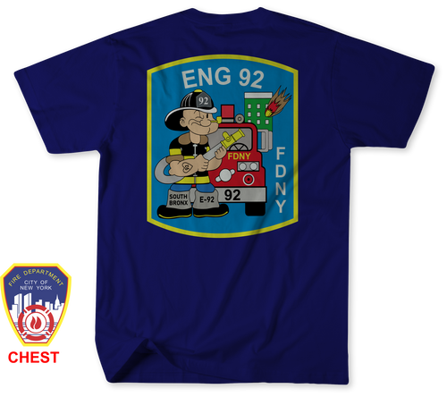 Unofficial FDNY Engine 92 / Ladder 44 Shirt v1