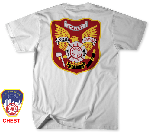 Unofficial FDNY Engine 94 / Ladder 48 / Battalion 3 Shirt v1