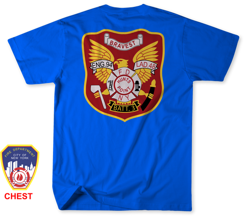 Unofficial FDNY Engine 94 / Ladder 48 / Battalion 3 Shirt v1