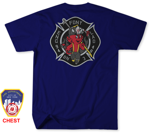Unofficial FDNY Engine 94 / Ladder 48 / Battalion 3 Shirt v2
