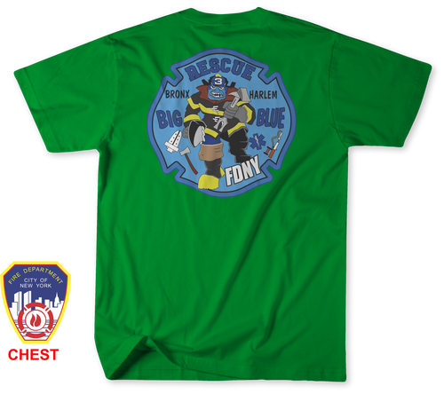 Unofficial FDNY Rescue 3 / Collapse Rescue 3 Shirt